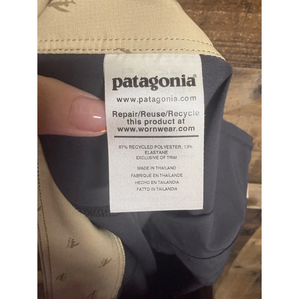 Patagonia Mens Stretch Planing Board Shorts Grey Size 40 Swim Trunks‎ 86611